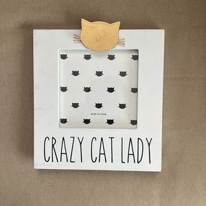 Crazy Cat Lady Picture Frame